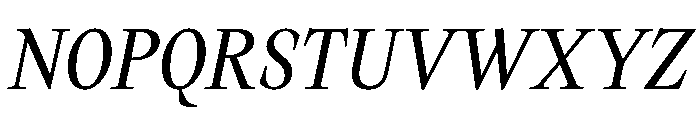 TimezItalic CasualRegularItalic Instance Font UPPERCASE