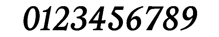 TimezItalic ReadableBookItalic Instance Font OTHER CHARS