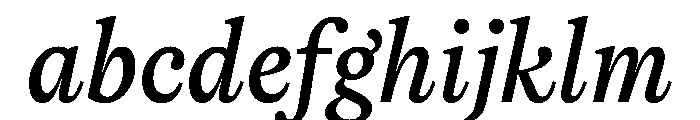 TimezItalic ReadableBookItalic Instance FONT
