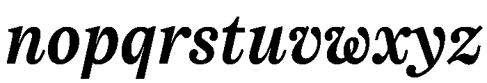 TimezItalic ReadableMediumItalic Instance Font LOWERCASE