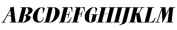 TimezItalic StrangeBoldItalic Instance Font UPPERCASE