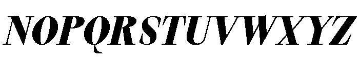 TimezItalic StrangeBoldItalic Instance Font UPPERCASE