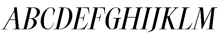 TimezItalic StrangeRegularItalic Instance Font UPPERCASE