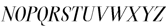 TimezItalic StrangeRegularItalic Instance Font UPPERCASE