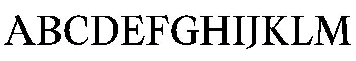 TimezUpright CasualBook Instance Font UPPERCASE