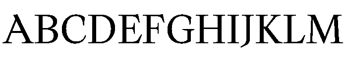 TimezUpright CasualRegular Instance Font UPPERCASE