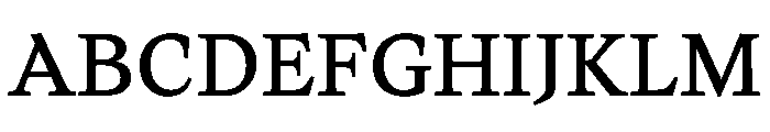TimezUpright ReadableBook Instance Font UPPERCASE