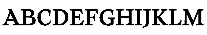 TimezUpright ReadableMedium Instance Font UPPERCASE