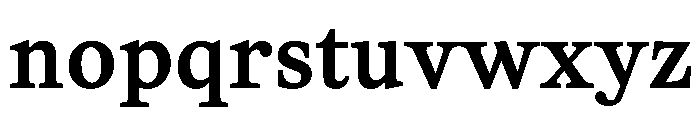 TimezUpright ReadableMedium Instance Font LOWERCASE