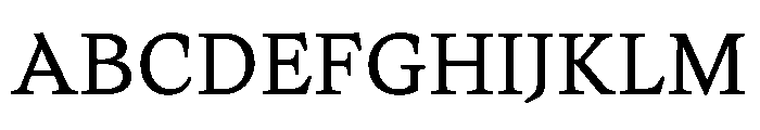 TimezUpright ReadableRegular Instance Font UPPERCASE