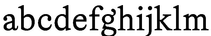 TimezUpright ReadableRegular Instance FONT