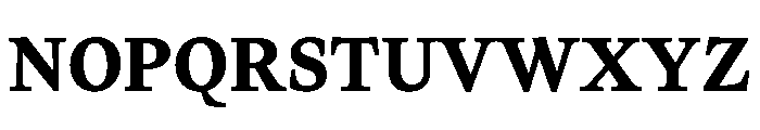 TimezUpright ReadableSemiBold Instance Font UPPERCASE