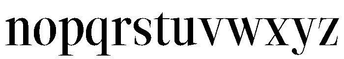 TimezUpright StrangeBook Instance Font LOWERCASE