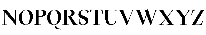 TimezUpright StrangeMedium Instance Font UPPERCASE