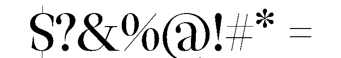 TimezUpright StrangeRegular Instance Font OTHER CHARS