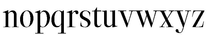 TimezUpright StrangeRegular Instance Font LOWERCASE