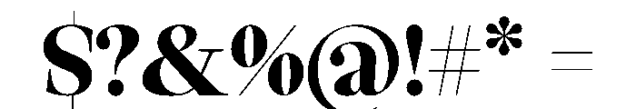 TimezUpright StrangeSemiBold Instance Font OTHER CHARS