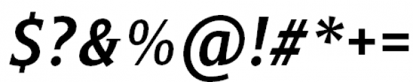 Titla Alt Condensed Medium Italic Font OTHER CHARS