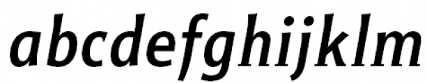 Titla Alt Condensed Medium Italic Font LOWERCASE