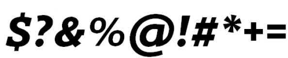 Titla Brus Bold Italic Font OTHER CHARS