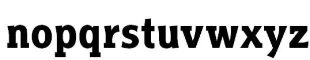 Titla Brus Condensed Bold Font LOWERCASE