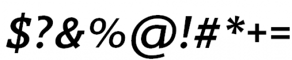 Titla Brus Medium Italic Font OTHER CHARS