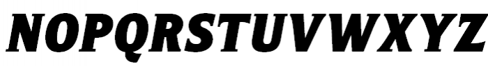 Titla Condensed Black Italic Font UPPERCASE