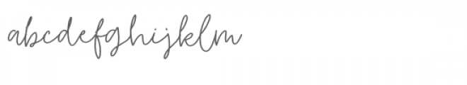 tilly lovely romantic script font Font LOWERCASE