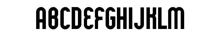 Timberlake Regular Font UPPERCASE