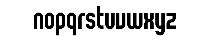Timberlake Regular Font LOWERCASE