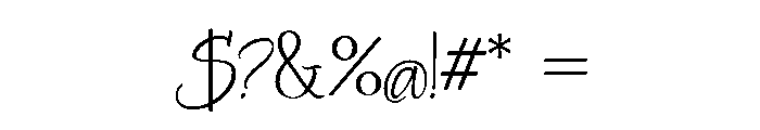 Tiva Regular Font OTHER CHARS