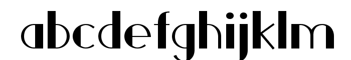 TiburonBold Font LOWERCASE