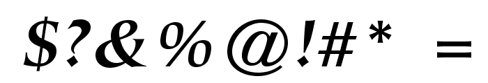 TiepoloStd-BoldItalic Font OTHER CHARS