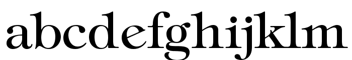 TiffanyStd Font LOWERCASE