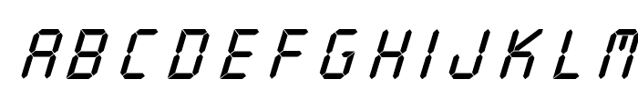 Time Italic Font LOWERCASE