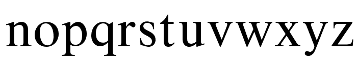 TimesLTStd-Phonetic Font LOWERCASE