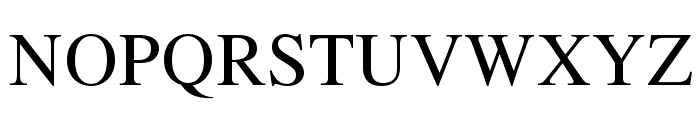 TimesLTStd-Roman Font UPPERCASE