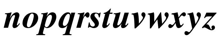 TimesTenLTStd-BoldItalic Font LOWERCASE