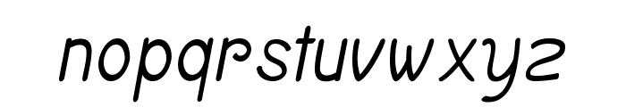 Timid-Bold Font LOWERCASE