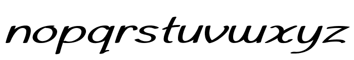 Tinsel-ExpandedBold Font LOWERCASE