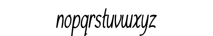 Tinsel-ExtracondensedBold Font LOWERCASE