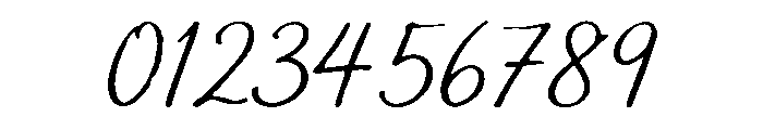 Tjiwidej Heritage Script Reg Font OTHER CHARS