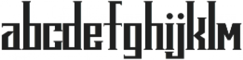 TJ Kingsland Medium Serif otf (500) Font LOWERCASE