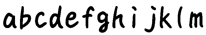 Tk Takumi Narazu Moji Bold FONT
