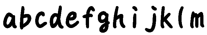 Tk Takumi Okiraku Markertai Heavy FONT