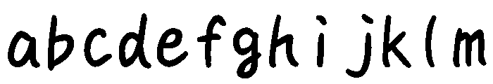 Tk Takumi Okiraku Markertai Thin FONT