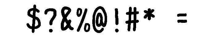 Tk Takumi Yururi Font Mini Heavy Font OTHER CHARS