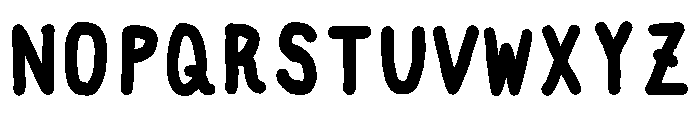 Tk Takumi Yururi Font Mini Regular Font UPPERCASE