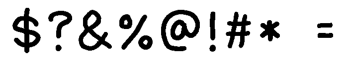 Tk Takumi Yururi Font Mini Thin Font OTHER CHARS