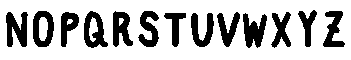 Tk Takumi Yururi Font Normal Extra Bold Font UPPERCASE